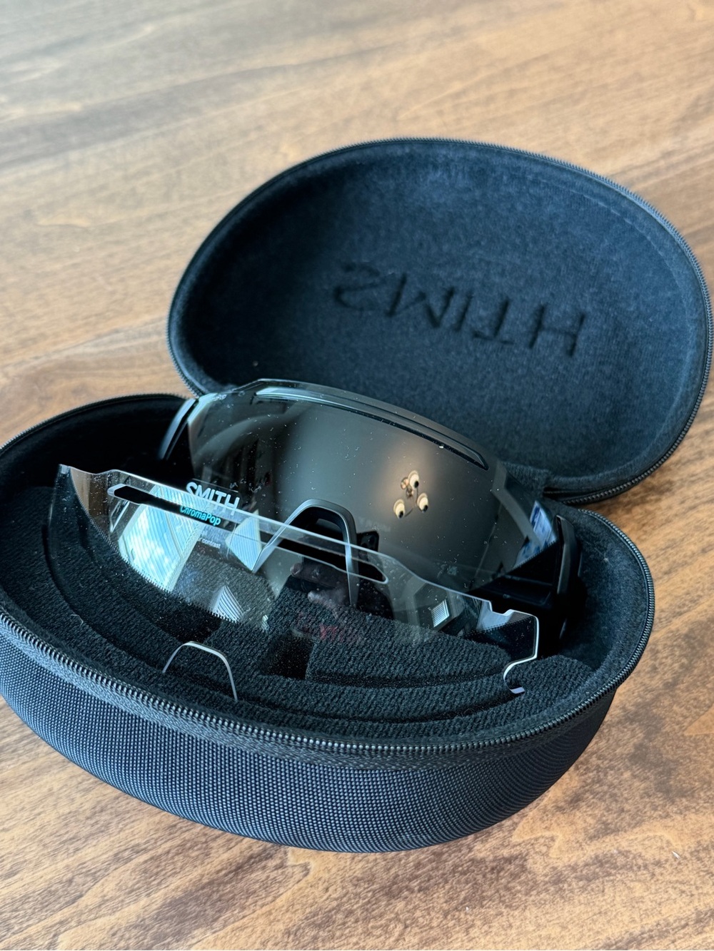 New smith Momentum goggle sunglasses ChromaPop with case